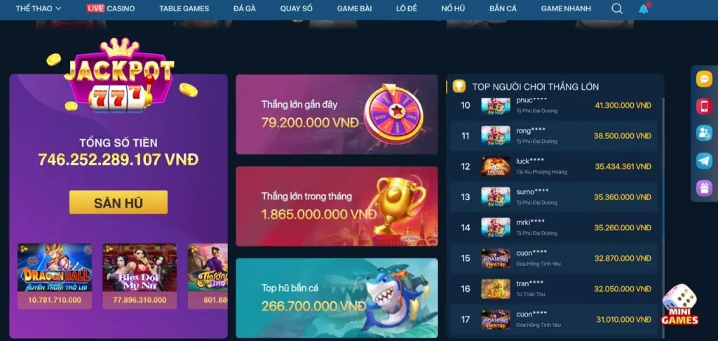 Giải Đấu Nổ Hũ